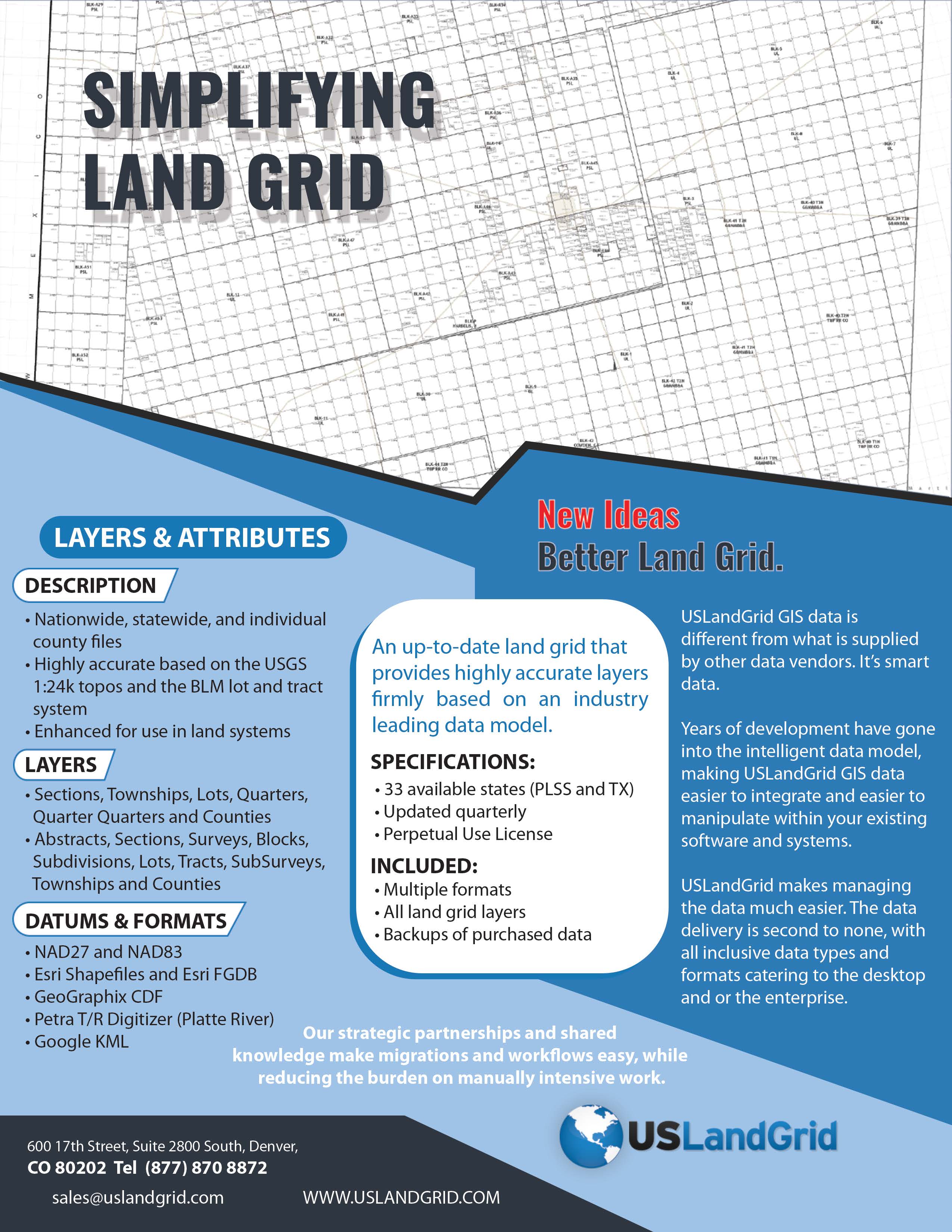 GIS Data Brochures